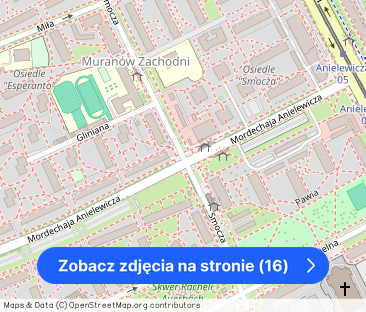 Cicha kawalerka przy skwerze | Muranów | zielone centrum Warszawy – zdjęcie 1