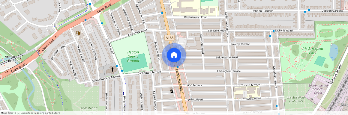 Chillingham Road, Heaton