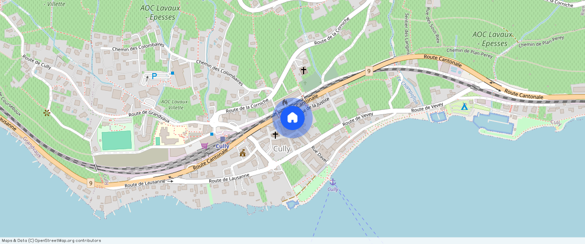 Rue de la Justice **, 1096 Cully