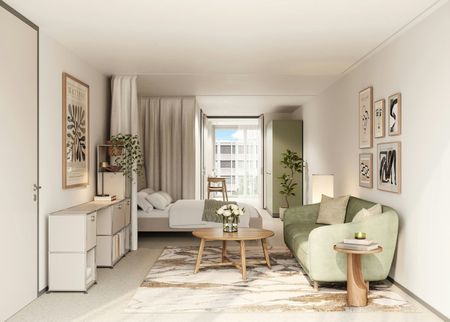 1.5 Zimmer, 34 m², 4. Stock - Photo 3