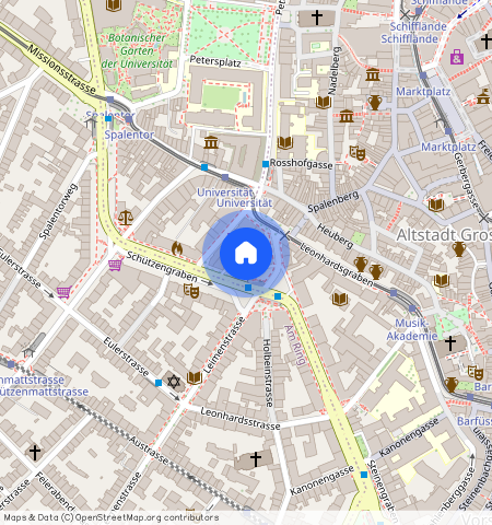 Schützengraben **, 4051 Basel