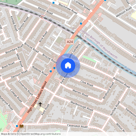 Park Road, Colliers Wood, SW19