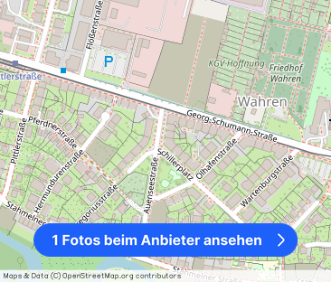 WAHREN + 2 ZIMMER + EINBAUKÜCHE + SCHICK & RUHIG + GRÜNER INNENHOF - Foto 1