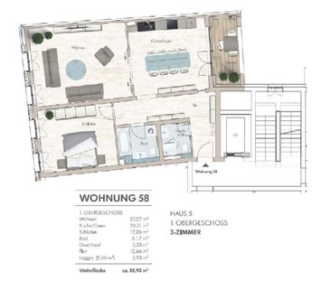 ++Schlosseck Dresden – Große 2 Raumwohnung zum Sofortbezug++ - Foto 1