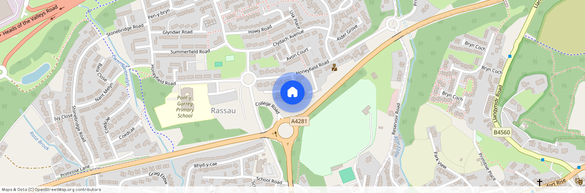 Rhymney Close, Rassau, EBBW VALE