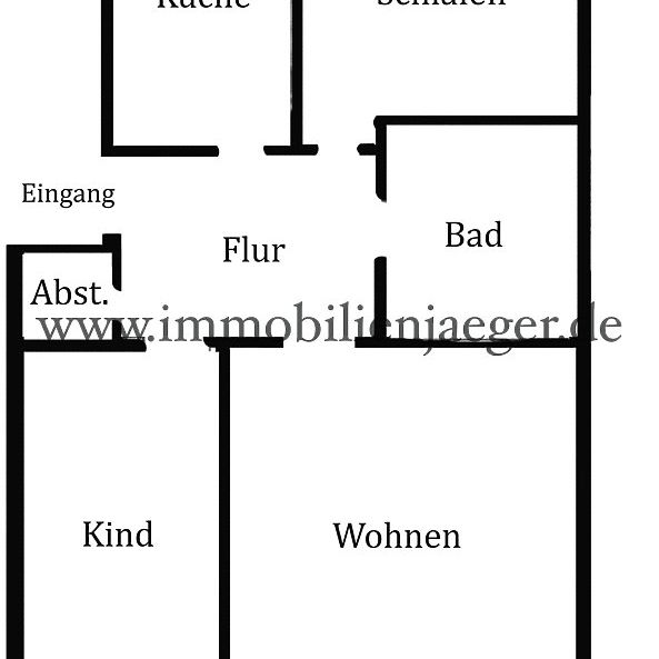 Nähe EKZ Herold-Center - ruhige Wohnstraße - sonnige Wohnung mit großen Balkon im 2.OG - Stellplatz - Photo 1