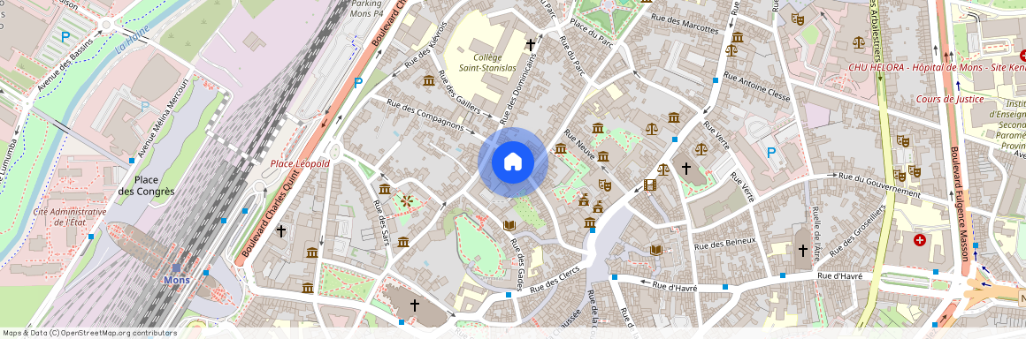 Rue de la Tour Auberon 4 0-1, 7000 Mons, België