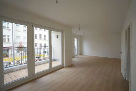 **Erstbezug! 2-Zimmer-Wohnung mit Balkon in Gohlis-Süd** - Foto 2