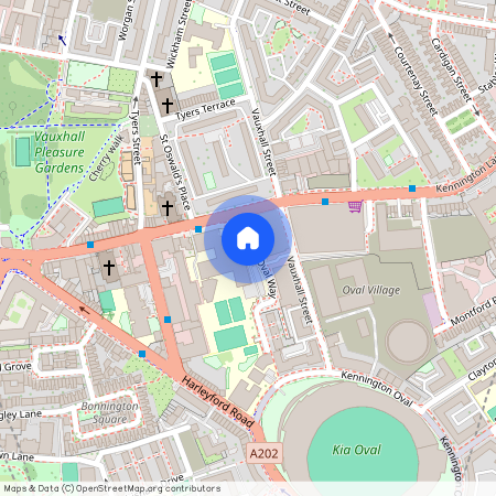 Oval Village, Gasholder Place