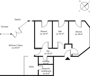 Exklusive Erdgeschosswohnung mit Garten - Photo 4