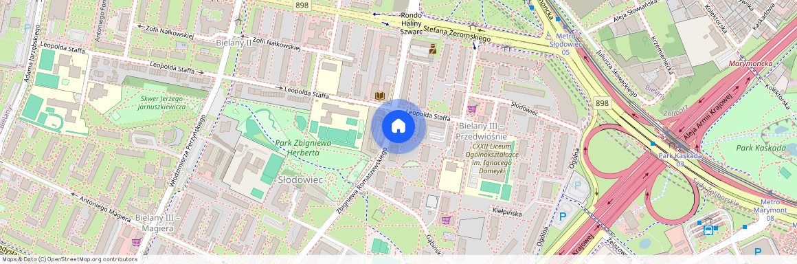 Warszawa, Bielany, Chomiczówka, Zbigniewa, Romaszewskiego
