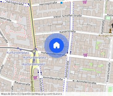 Apartment in Hohenzollernstraße, München for 52 m² with 1 bedroom - Photo 1