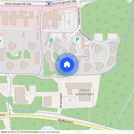 Kuratorvägen, Umeå