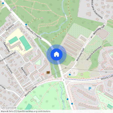 ul. Fryderyka Chopina, Arkońskie-Niemierzyn, Zachód, Szczecin, zachodniopomorskie