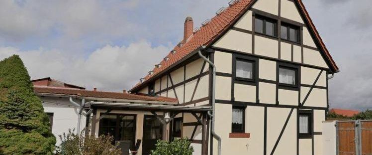 (EF0985_M) Gotha: Nesse-Apfelstädt, möbliertes Wohnhaus mit Garten nahe Arnstadt, Gäste-WC - Foto 1