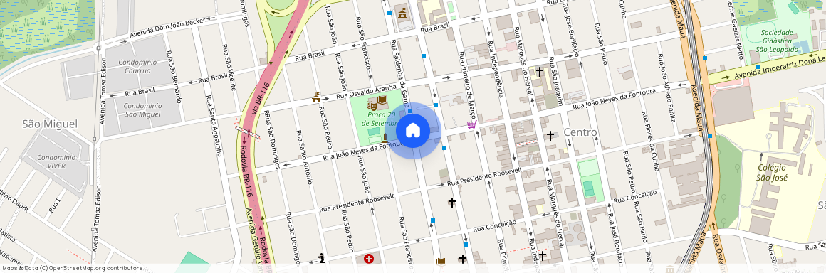 Centro, São Leopoldo, RS, 93010230