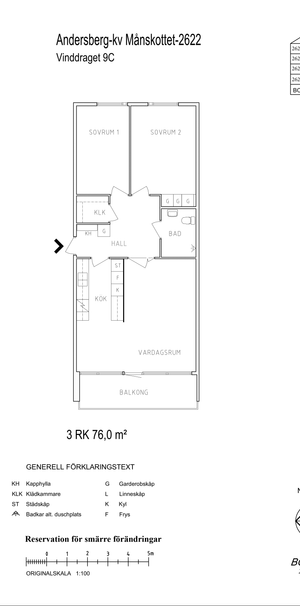 Vinddraget 9 C, våning 1 - Foto 2