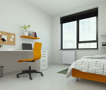 Moderne studentenkamer met eigen sanitair - Photo 3