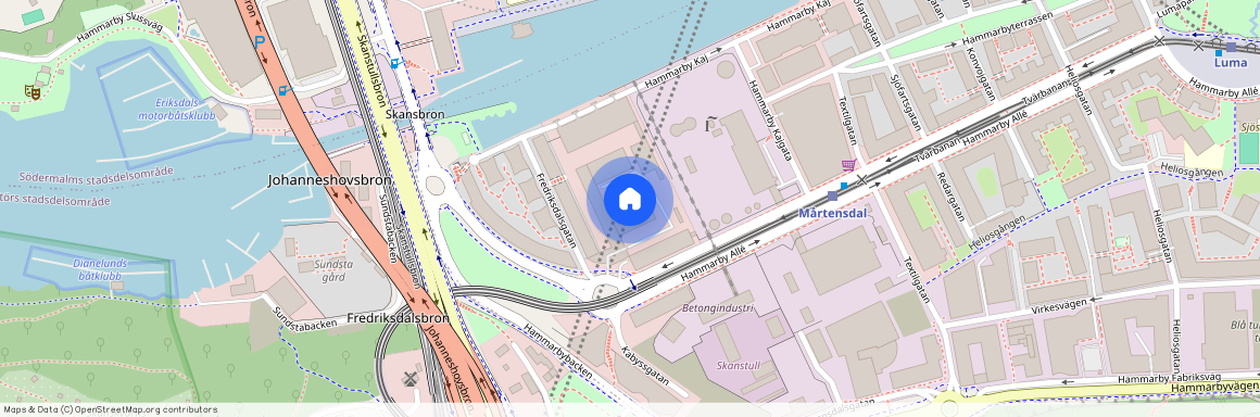 Södra Hammarbyhamnen, Stockholm, Fredriksdalsgatan 4