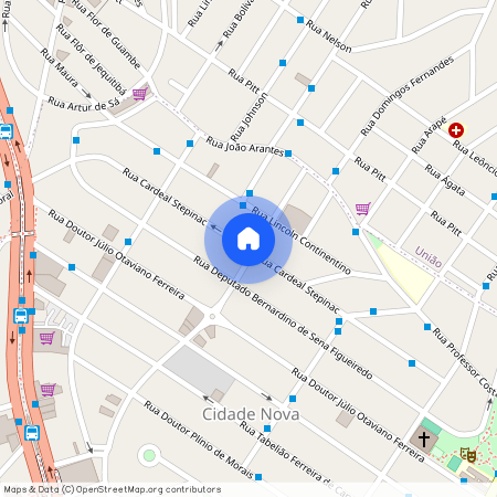 Rua Cardeal Stepinac, Cidade Nova, Belo Horizonte, MG, 31170220