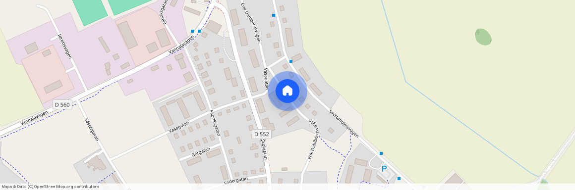 Erik Dahlbergsvägen, Vingåker