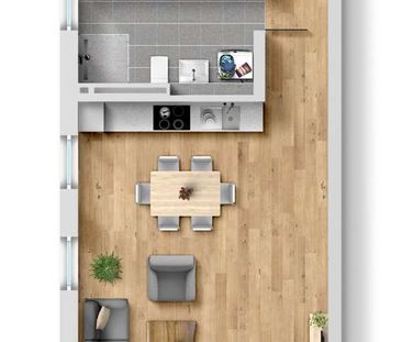 HEGERICH: Moderne 2-Zimmer-Wohnung mit Balkon in Fürth - Photo 1