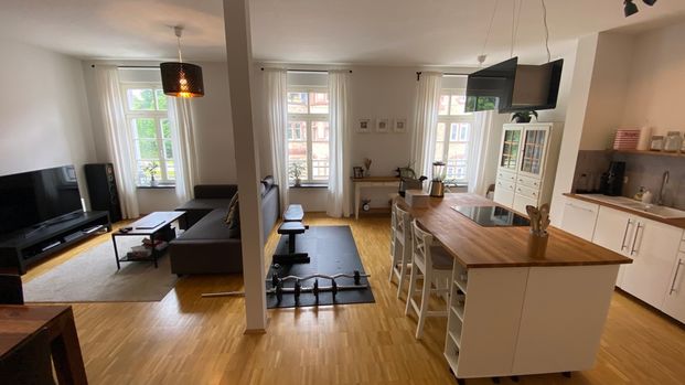 Wohnen oder Arbeiten in kernsaniertem Altbau in Rastatt ideal für 1-2 Personen - Photo 1