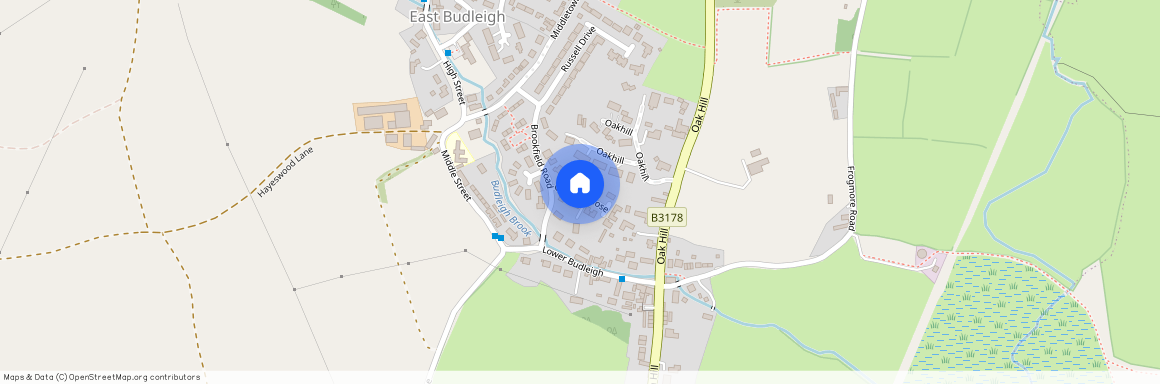 Orchard Close, East Budleigh, Budleigh Salterton, EX9, Devon