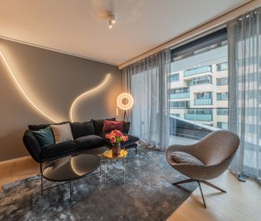 City-Residence: Frankfurt City: Exklusive 2-Zimmer-Wohnung mit Balk... - Photo 5