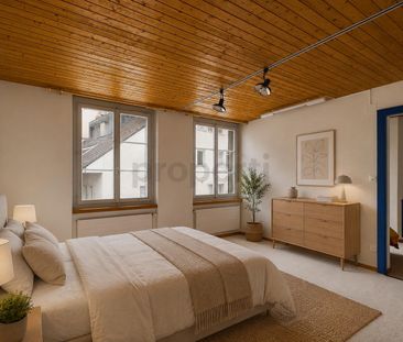 Viel Platz für die Familie: Grosszügige Maisonette mit Balkon in Bi... - Foto 4