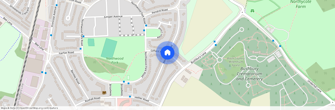 Giffard Road, Wolverhampton, BUSHBURY