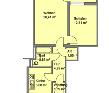 Tolle 2-Zimmer Wohnung - in verkehrsgünstiger Lage - Photo 5