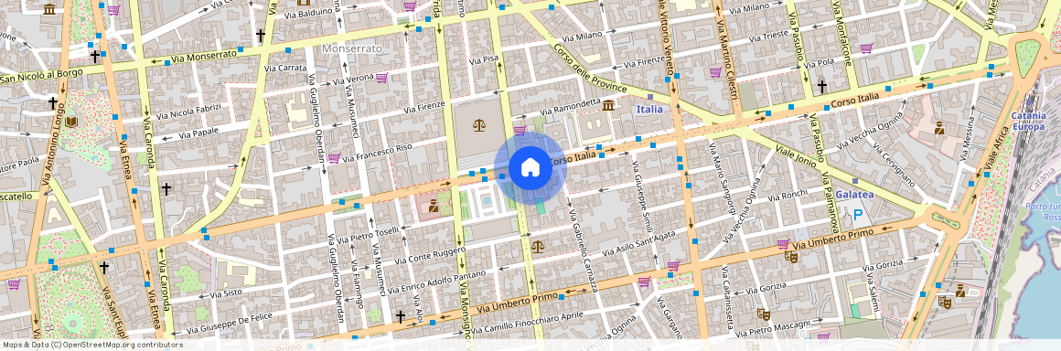 Corso Italia - Europa, Via Firenze, 8, Catania