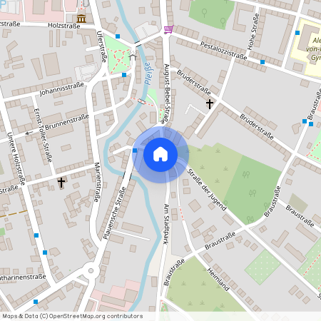 Am Stadtpark 2, 08412 Sachsen - Werdau