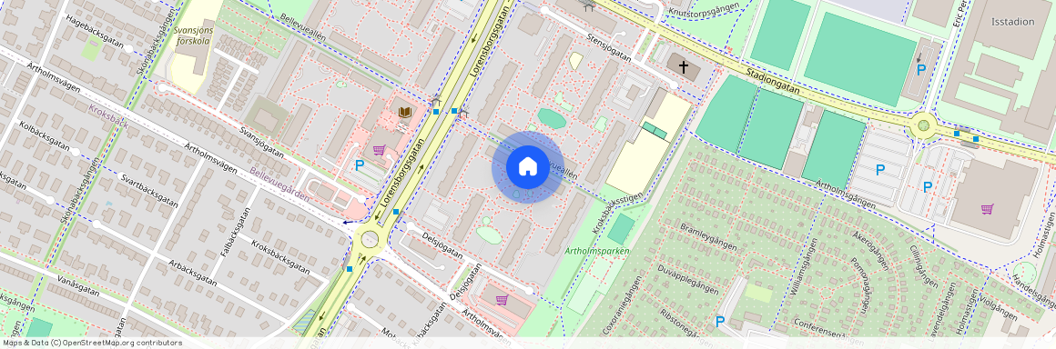 Delsjögatan 28, Bellevuegården