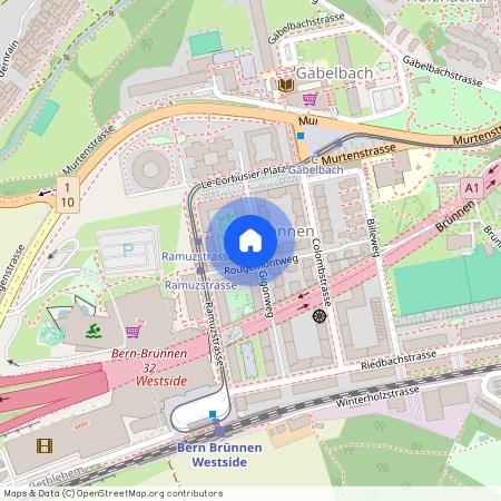 Gigonweg 6, 3027 Bern, Lageplan