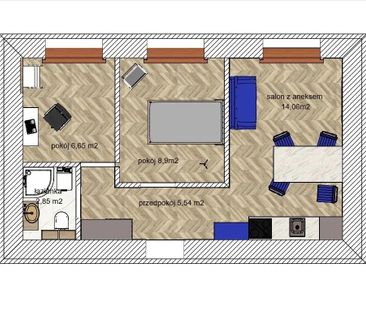 Hetmańska - 2 oddzielne sypialnie + salon z aneksem! - Photo 6