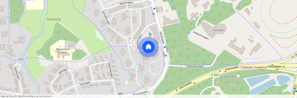 Glimmervägen, Gävle