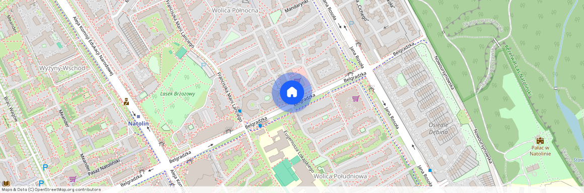 Belgradzka, Natolin, Ursynów, Warszawa, mazowieckie