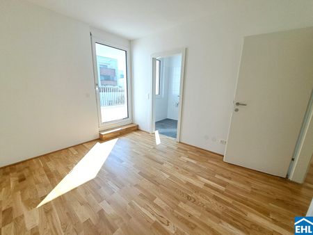 Wunderschöne Dachgeschoßwohnung mit Terrasse in Stammersdorfer Ruhelage: Mietwohnung mit Kaufoption - Foto 5