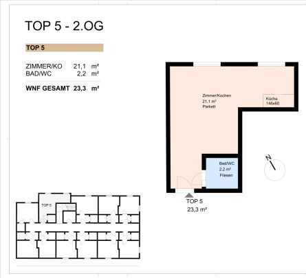 **Studentenwohnung** Sanierte 1-Zimmer-Wohnung ab 15. Dezember verfügbar! - Photo 1