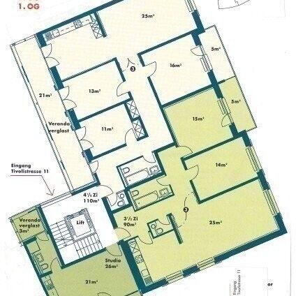 Vivre juste à côté de la gare de Coire - Photo 1