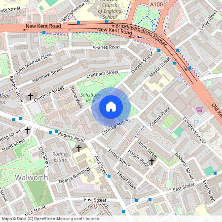 Barlow Street, Kennington, SE17, London