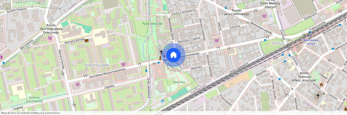 ul. Stanisława Wojciechowskiego, Niedźwiadek, Ursus, Warszawa, mazowieckie