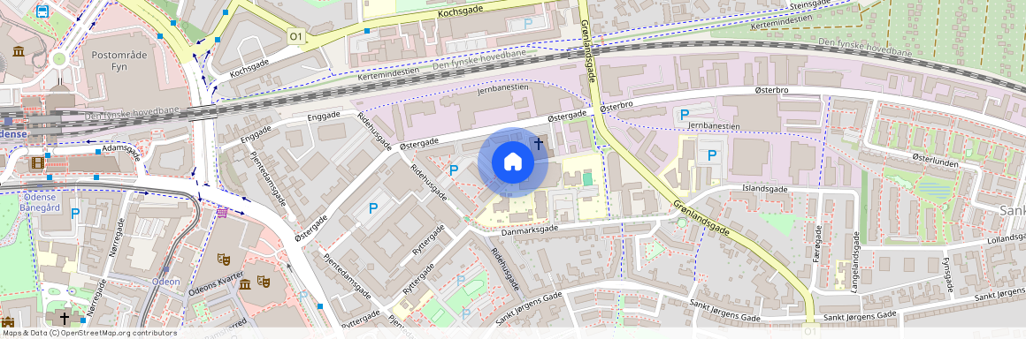 st. tv, Østergade 51D, 5000, Odense C