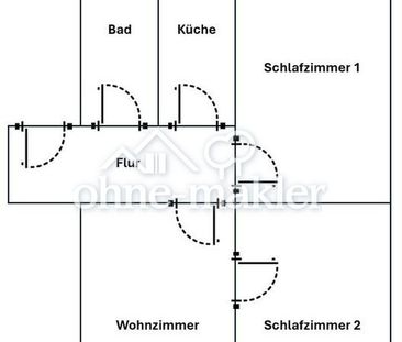 Sanierte 3-Zimmer-Wohnung nahe Hauptbahnhof - Photo 1