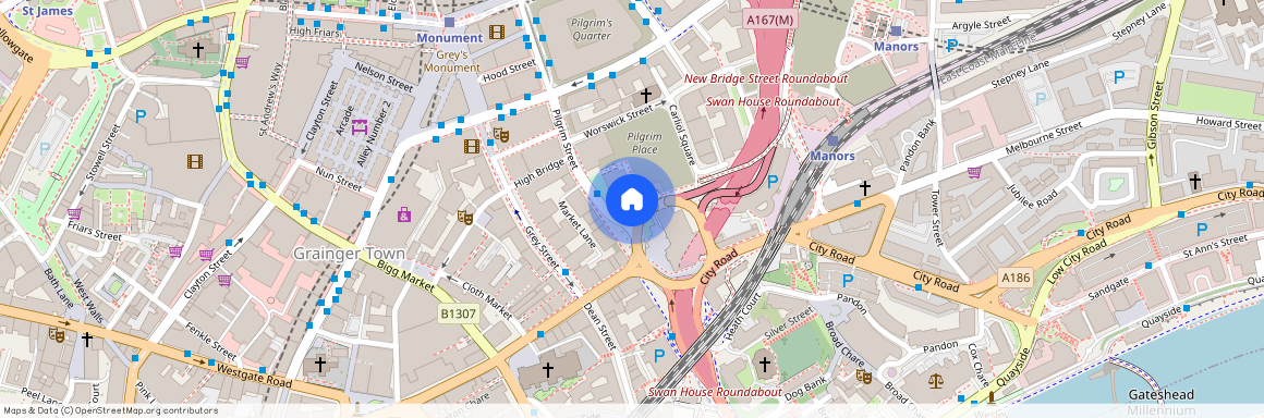 1 bedroom Flat to rent in Pilgrim Street, City Centre, Newcastle Upon Tyne, Ne1