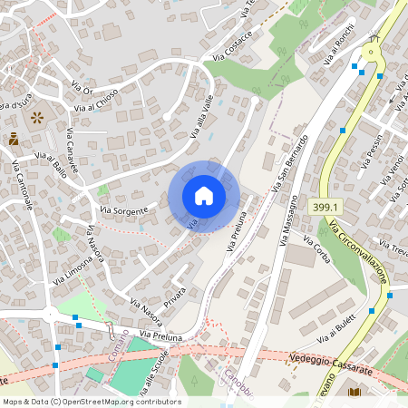 6949, Comano, Via Tavernola