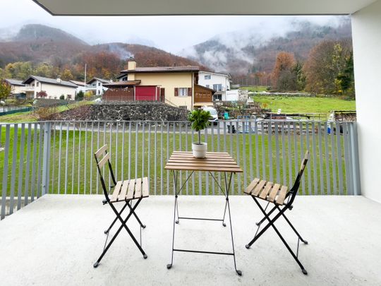 Grand 3,5 pces avec 2 balcons Neuf - Photo 1