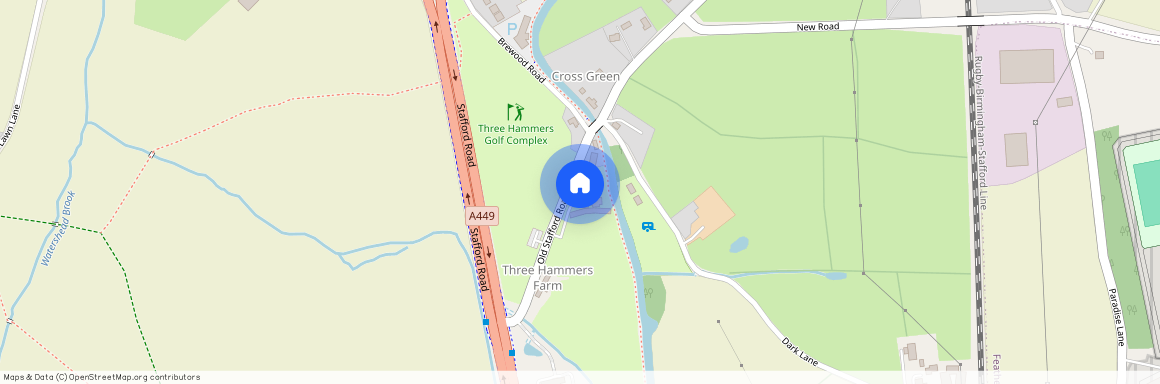 Three Hammers Farmhouse, Old Stafford Road, Cross Green Coven, Wolverhampton